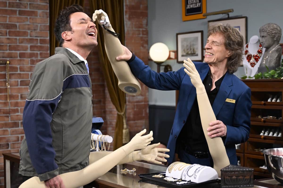 Jimmy Fallon, Mick Jagger
