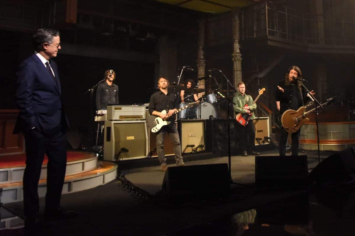 Foo Fighters LAte Show Everlong