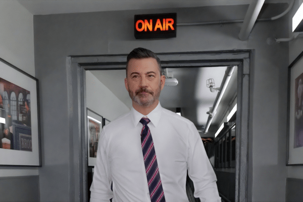 Jimmy Kimmel backstage