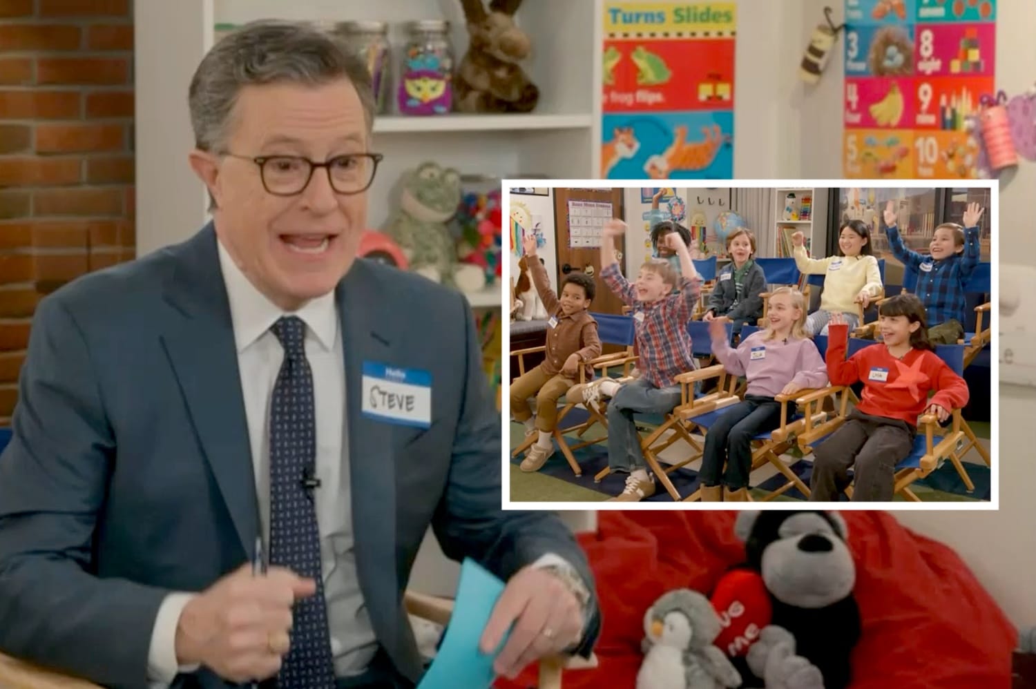 Late Show Kids Pitch Talk Show