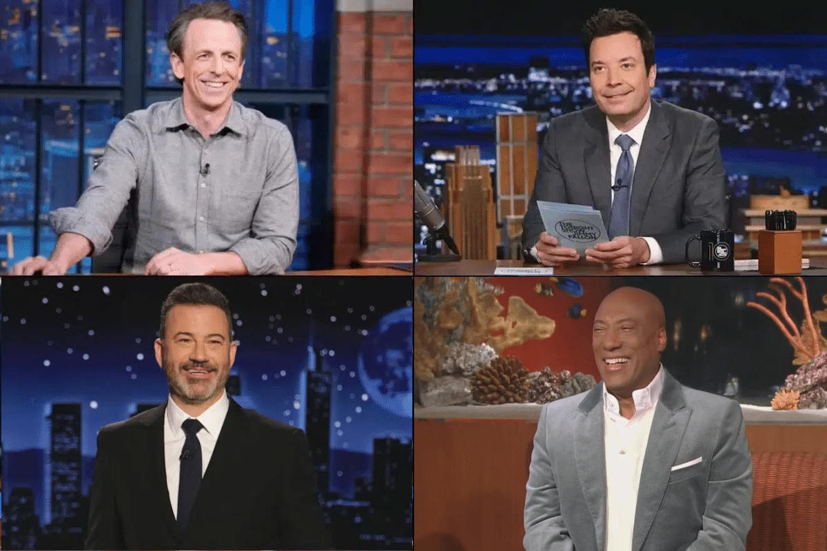 Seth Meyers, Jimmy Fallon, Jimmy Kimmel, Byron Allen
