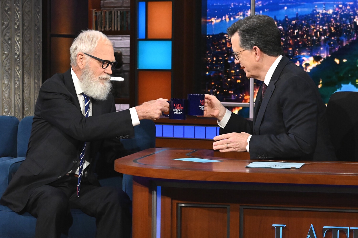 David Letterman, Stephen Colbert