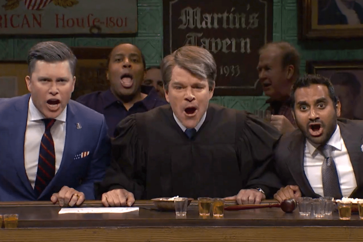 SNL Matt Damon Kavanaugh Hegseth Patel
