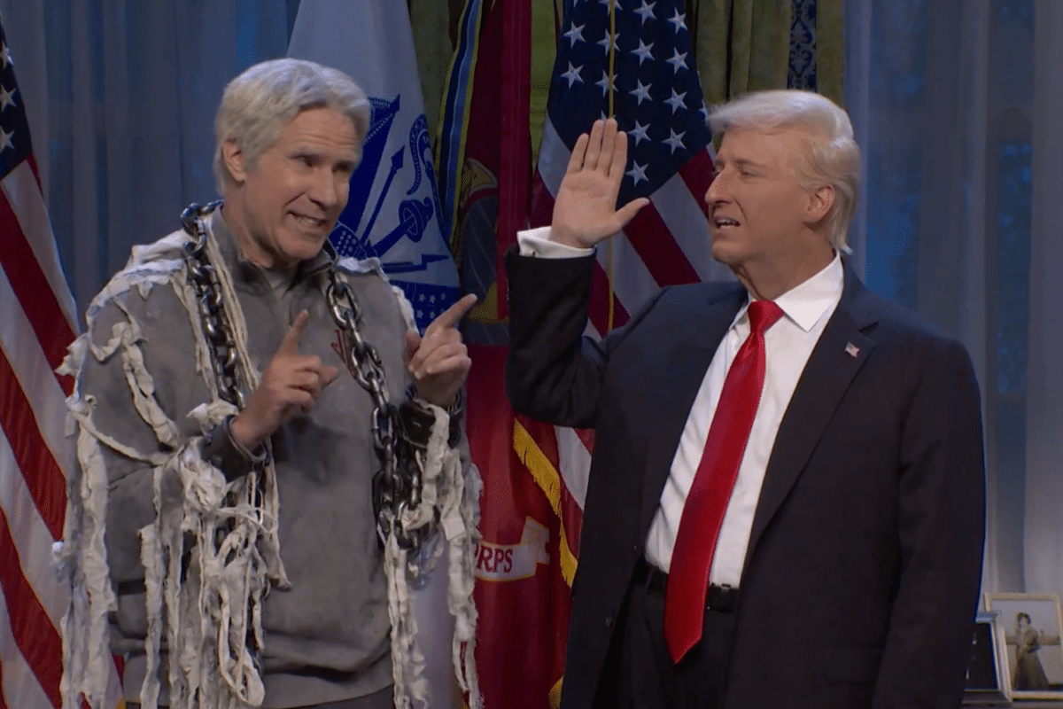 SNL Will Ferrell Jeffrey Epstein