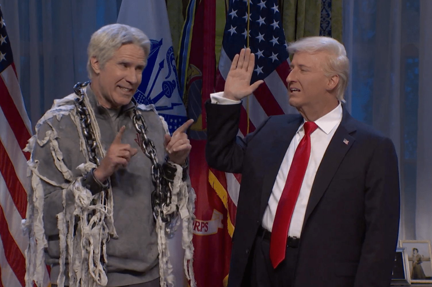 SNL Will Ferrell Jeffrey Epstein