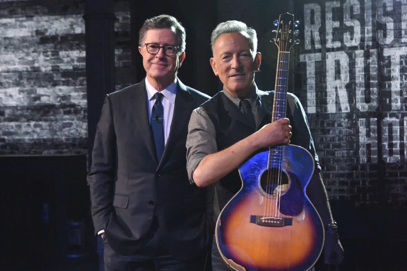 Springsteen Rips Trump, Ellisons in Late Show Performance
