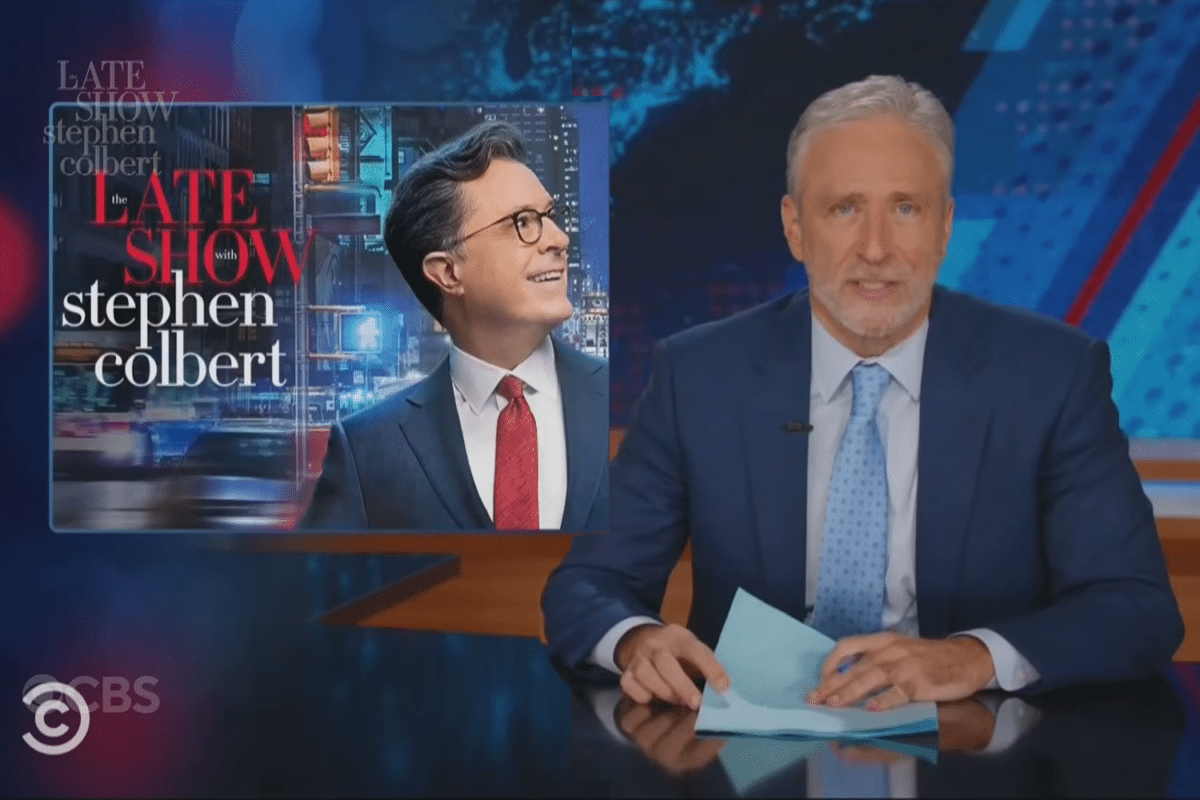 Jon Stewart Stephen Colbert