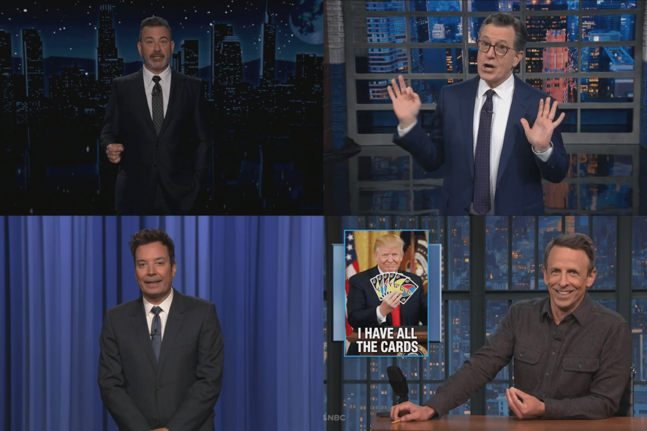 Same Joke Four Ways: Trump Has All the Cards Edition