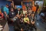 Stephen Colbert with Monroe Community Media Crew