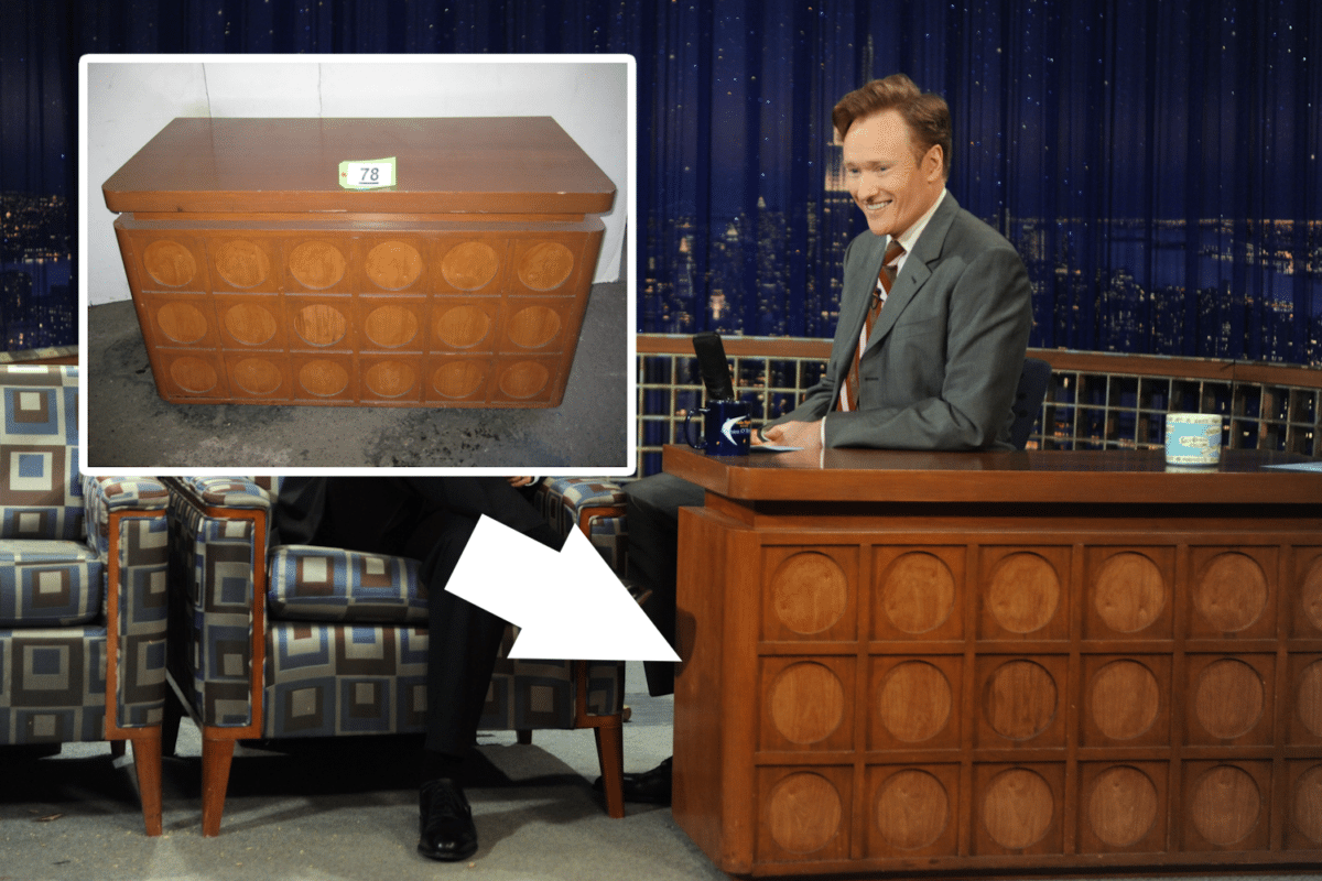 Conan O'Brien desk