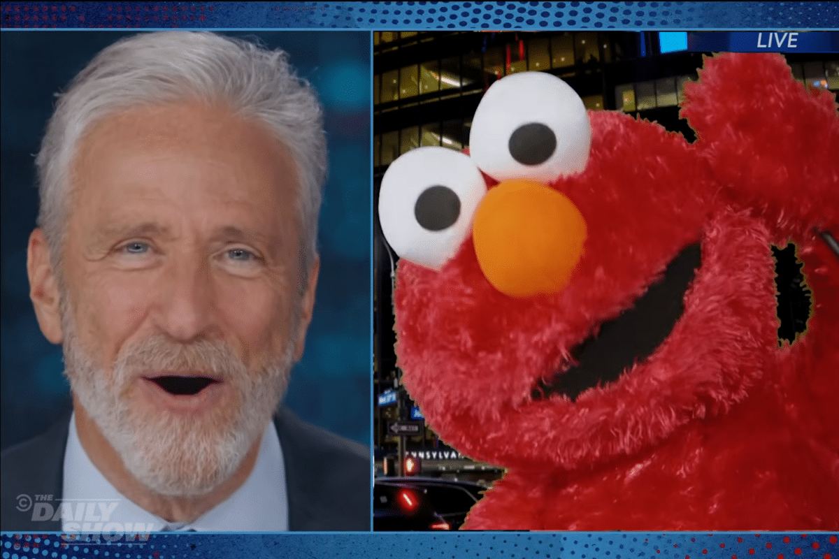 Jon Stewart, Elmo