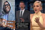 Louis Cato, Jimmy Kimmel, Anna Faris