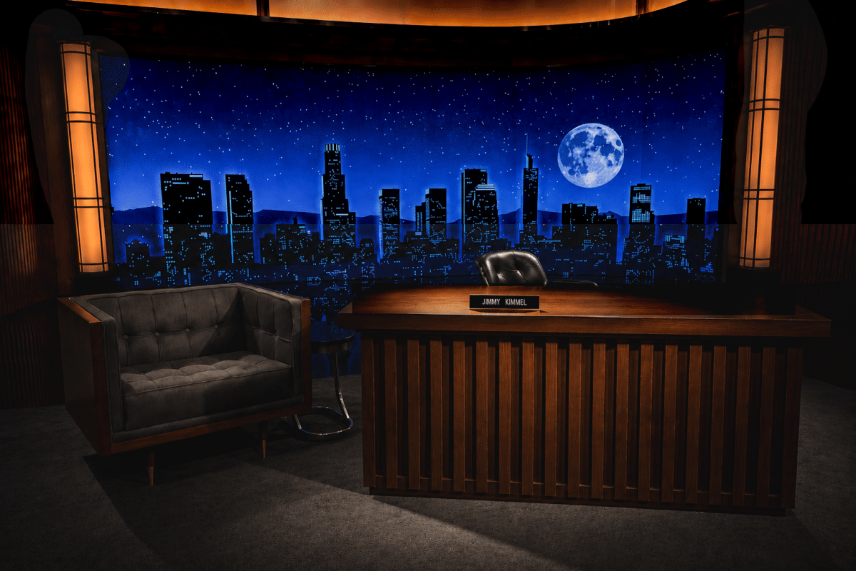 Jimmy Kimmel live dark