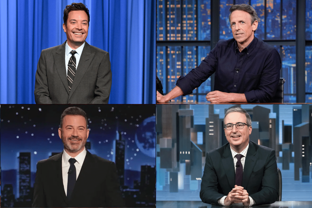 Jimmy Fallon, Seth Meyers, Jimmy Kimmel, John Oliver