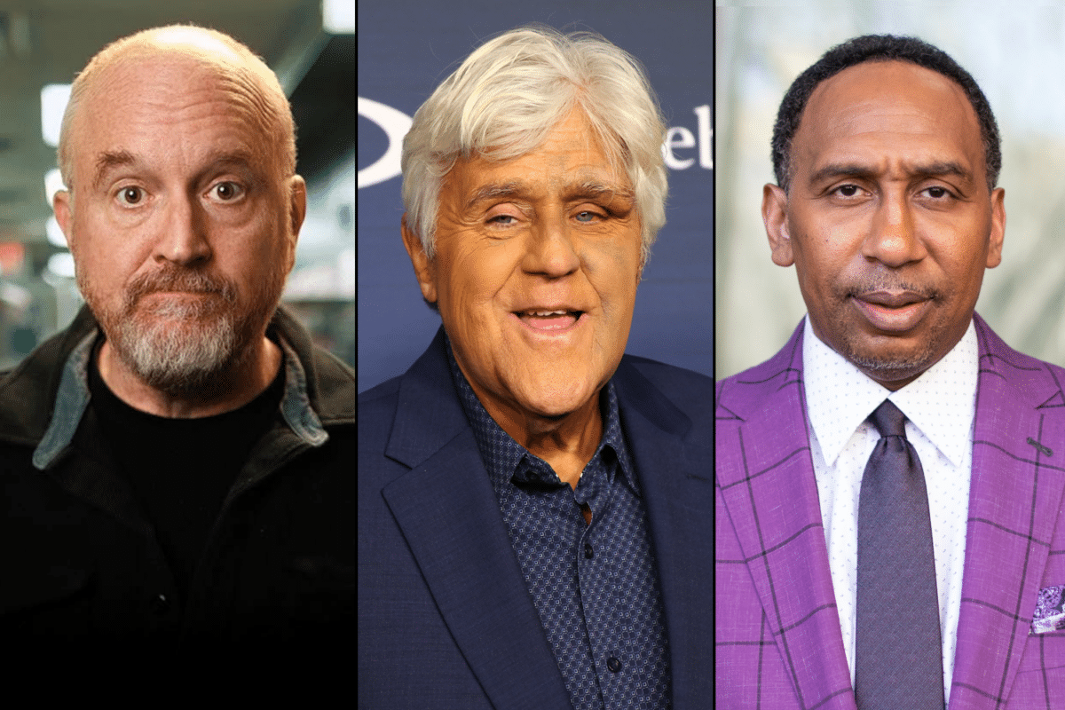 Louis CK, Jay Leno, Stephen A Smith