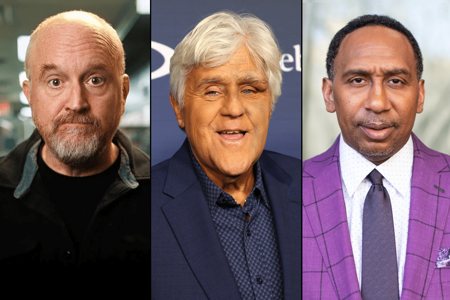 Louis CK, Jay Leno, Stephen A Smith
