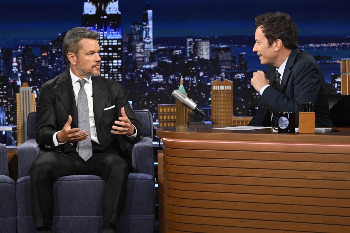 Matt Damon, Jimmy Fallon
