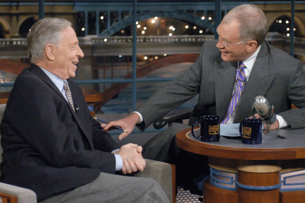 Peter Lassally, David Letterman