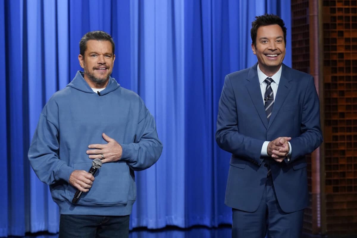 Matt Damon, Jimmy Fallon