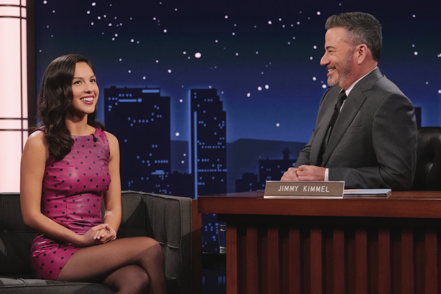 Olivia Rodrigo, Jimmy Kimmel