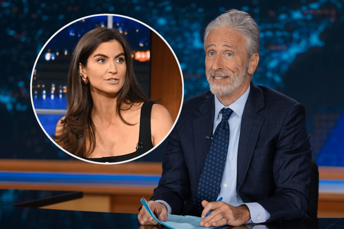 Kaitlan Collins, Jon Stewart