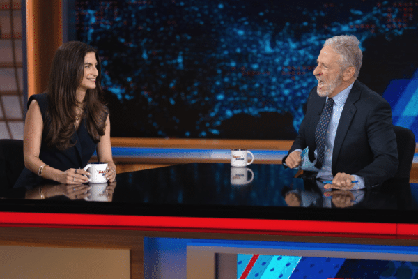 Kaitlan Collins, Jon Stewart