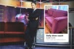 Jon Stewart Daily Show couch