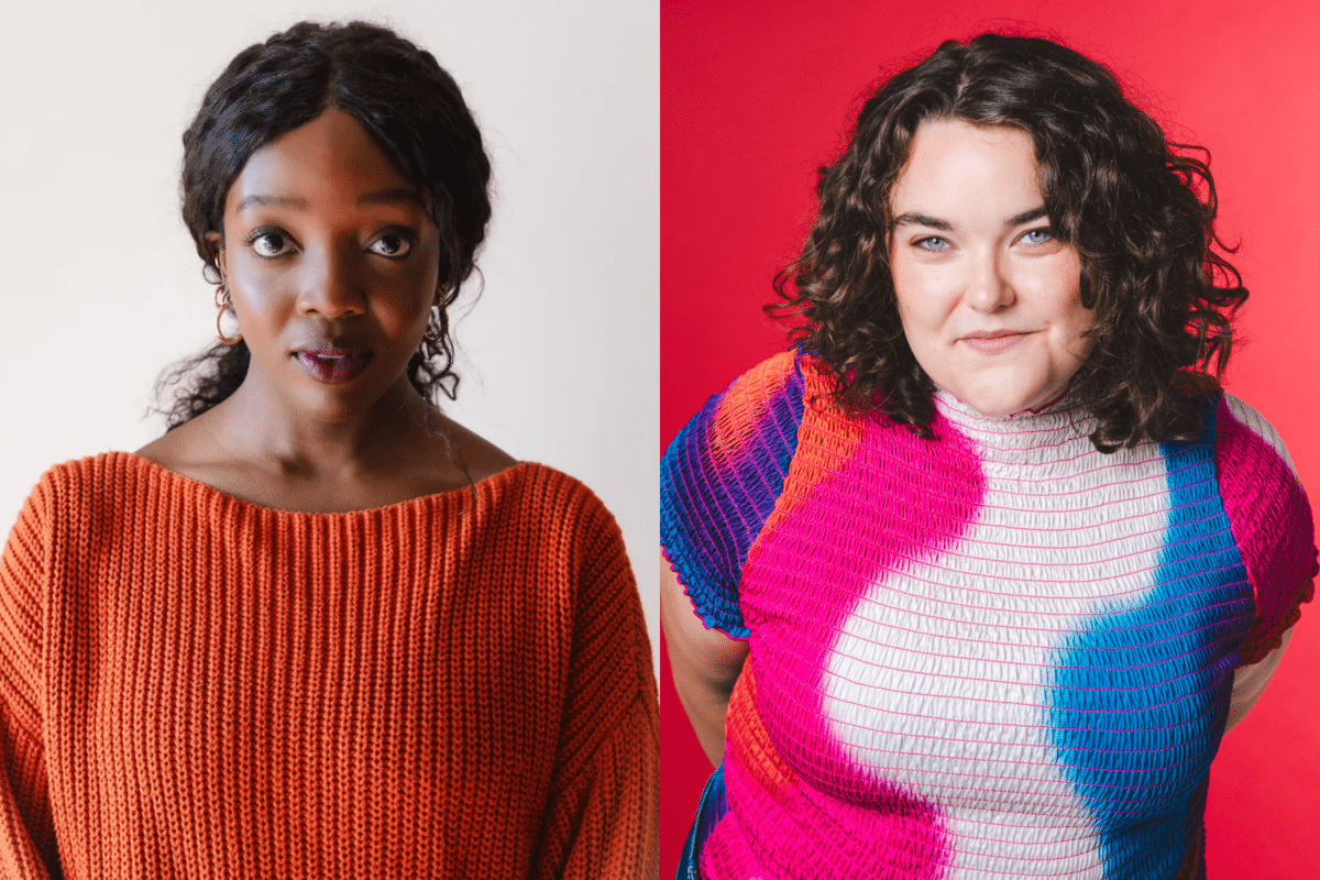 Saidah Belo-Osagie and Grace Reiter