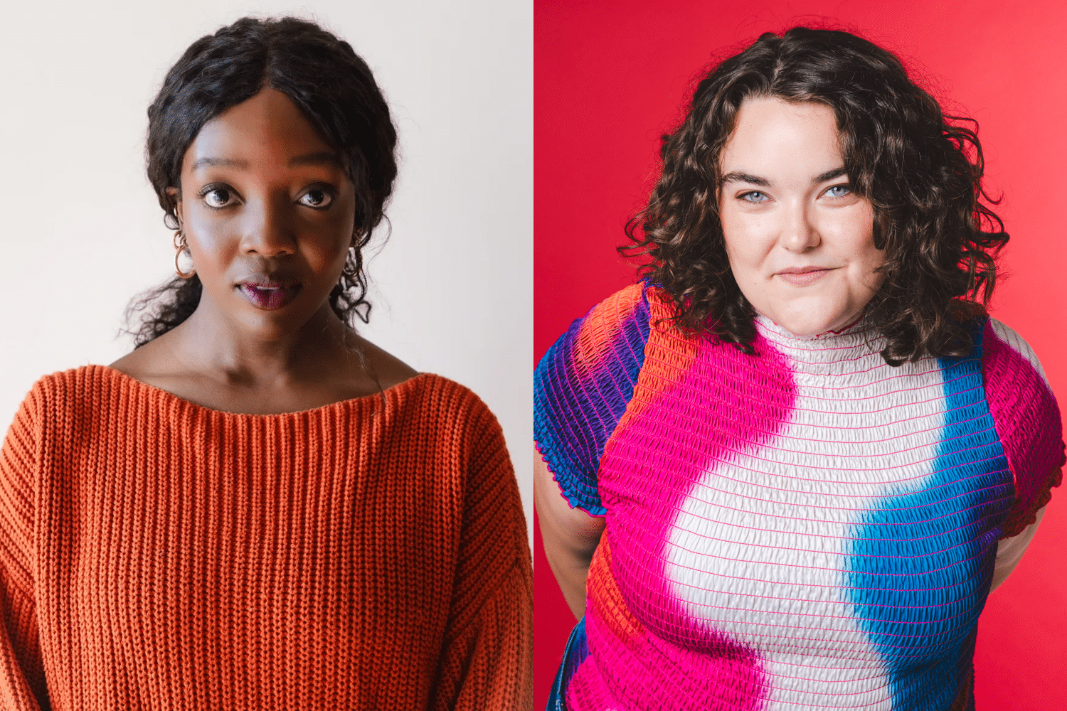 Saidah Belo-Osagie and Grace Reiter
