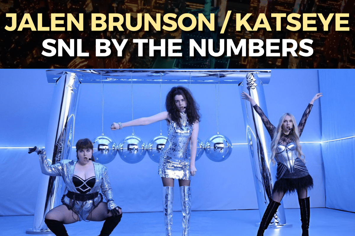 SNL By The Numbers - Jalen Brunson / KATSEYE