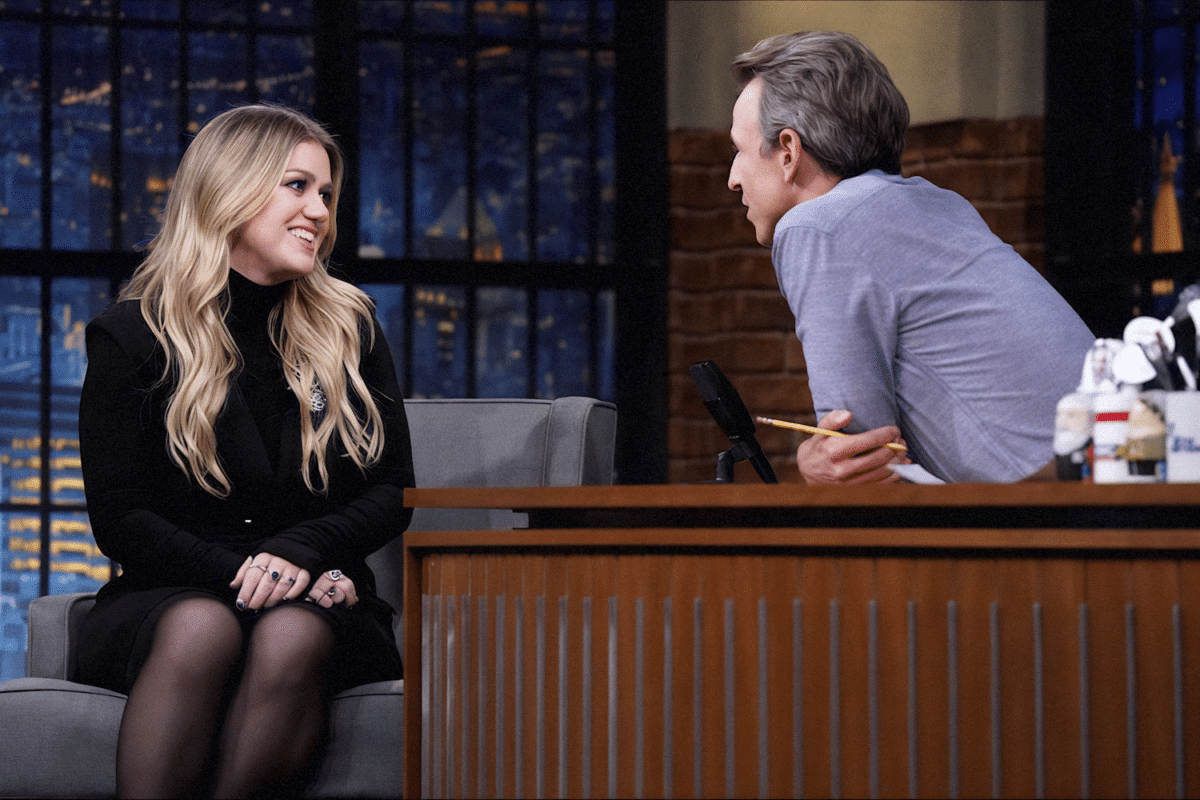 Kelly Clarkson, Seth Meyers