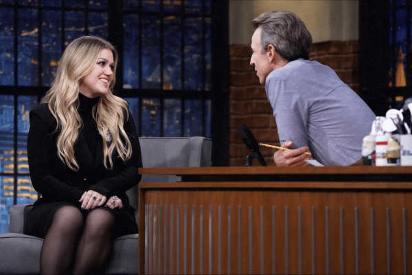 Kelly Clarkson, Seth Meyers