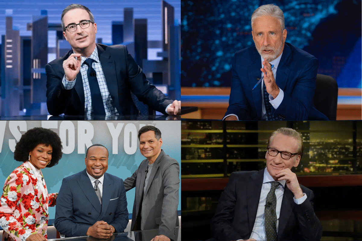 John Oliver, Jon Stewart, Have I Got News For You, Bill Maher