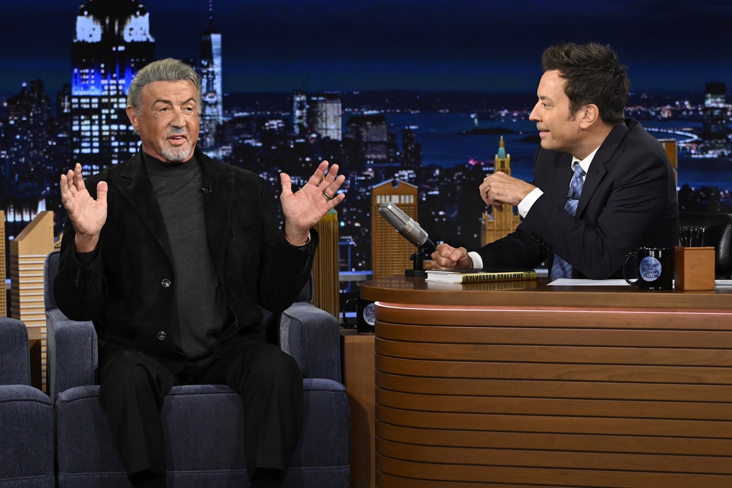 Sylvester Stallone, Jimmy Fallon