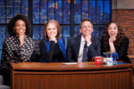 Amber Ruffin, Gloria Steinem, Seth Meyers, Jenny Hagel