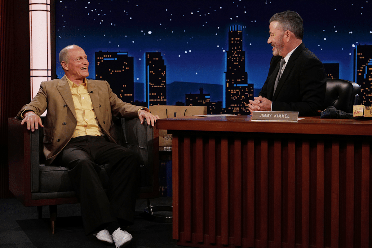 Woody Harrelson, Jimmy Kimmel