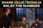 SNL By The Numbers - Shane Gillis / Rosalía