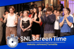 Dakota Johnson SNL screen time