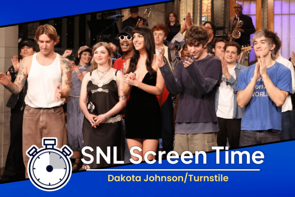 Dakota Johnson SNL screen time