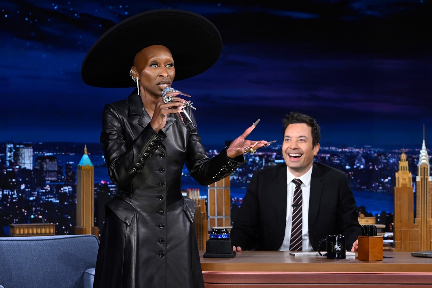 Cynthia Erivo, Jimmy Fallon