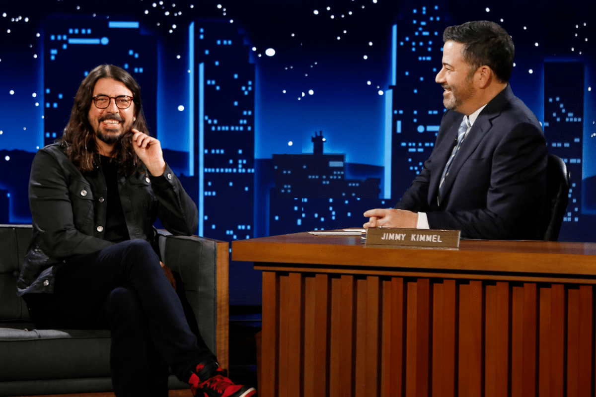Dave Grohl, Jimmy Kimmel