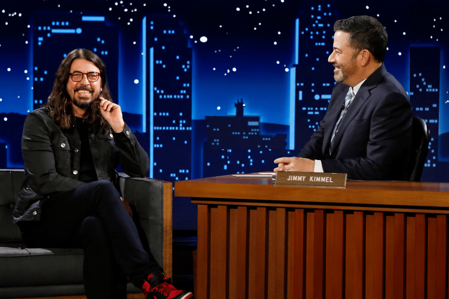 Dave Grohl, Jimmy Kimmel