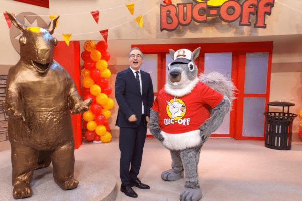 John Oliver, Mr Nutterbutter, Buc-off