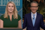 Karoline Leavitt, Bill Maher