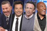 Jimmy Kimmel, Jimmy Fallon, Seth Meyers, Byron Allen