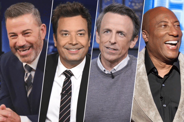Jimmy Kimmel, Jimmy Fallon, Seth Meyers, Byron Allen
