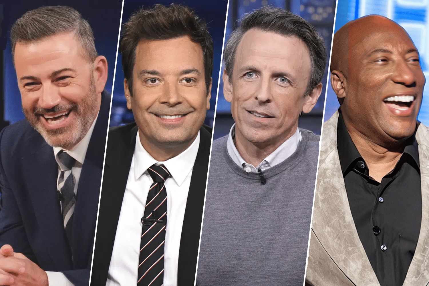 Jimmy Kimmel, Jimmy Fallon, Seth Meyers, Byron Allen